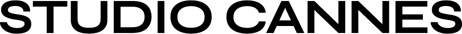 Logo studio cannes noir